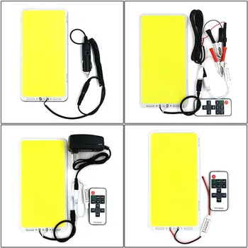 

12V 24V 100W Dimmable LED Lamp COB Light Panel Yellow White Blue Color Car Truck Lighting Outdoor Camping Light Auto Bulbs DIY