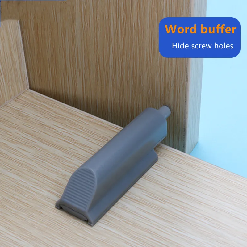 Wardrobe and cabinet damping ers anti-collision mute wooden door closing stopper positioning damped shock absorber hydraulic