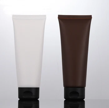 

200Pcs Factory Price 100ml Soft Tube Empty Frosted Plastic Squeeze Vials Cosmetic Accessories Facial Cleanser Hand Cream Case