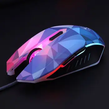 

Diamond Edition Gaming Mouse Wired Mouse Optical Backlight Mouse for Computer