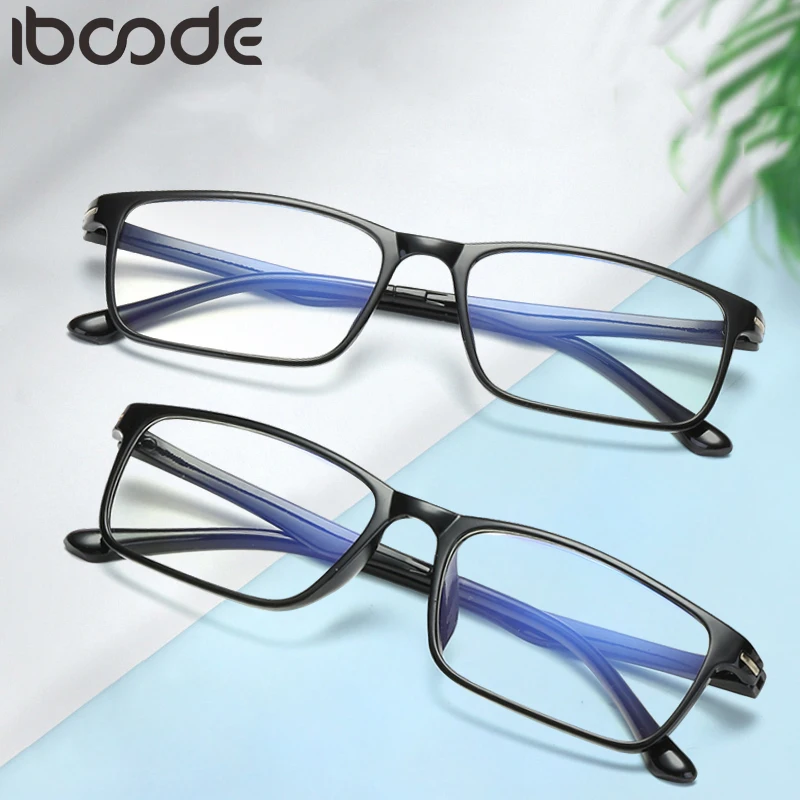 Iboode очки для близорукости для женщин и мужчин TR90 короткие близорукие очки Оптические очки диоптрий-1,0 до-4,0