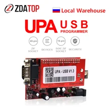 UPA USB программист USB V1.3 V2014 Программист Полный Адаптеры с функциями NEC 40Pin Zif Разъем 16Pin SOIC 93C чип 24C01 85C92