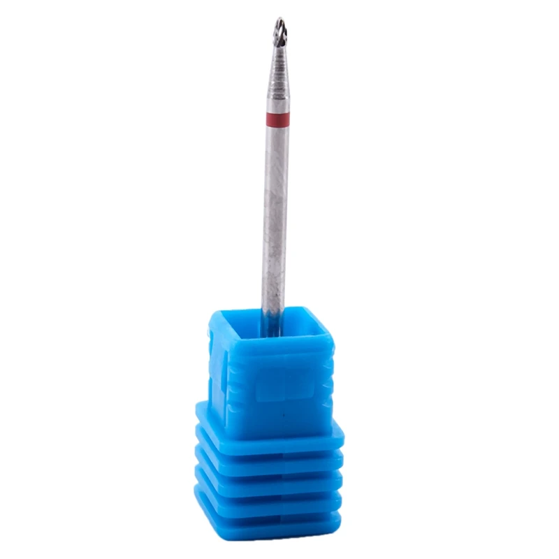 Nail Art Electric Carbide Cylinder Cuticle File Drill Bit Manicure Pedicure Tool- H0103P