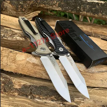 

2019 classic ZT0393 9Cr18MoV Ball bearing High Quality ZT camping hunting Folding Knife utility knife 1pcs freeshipping