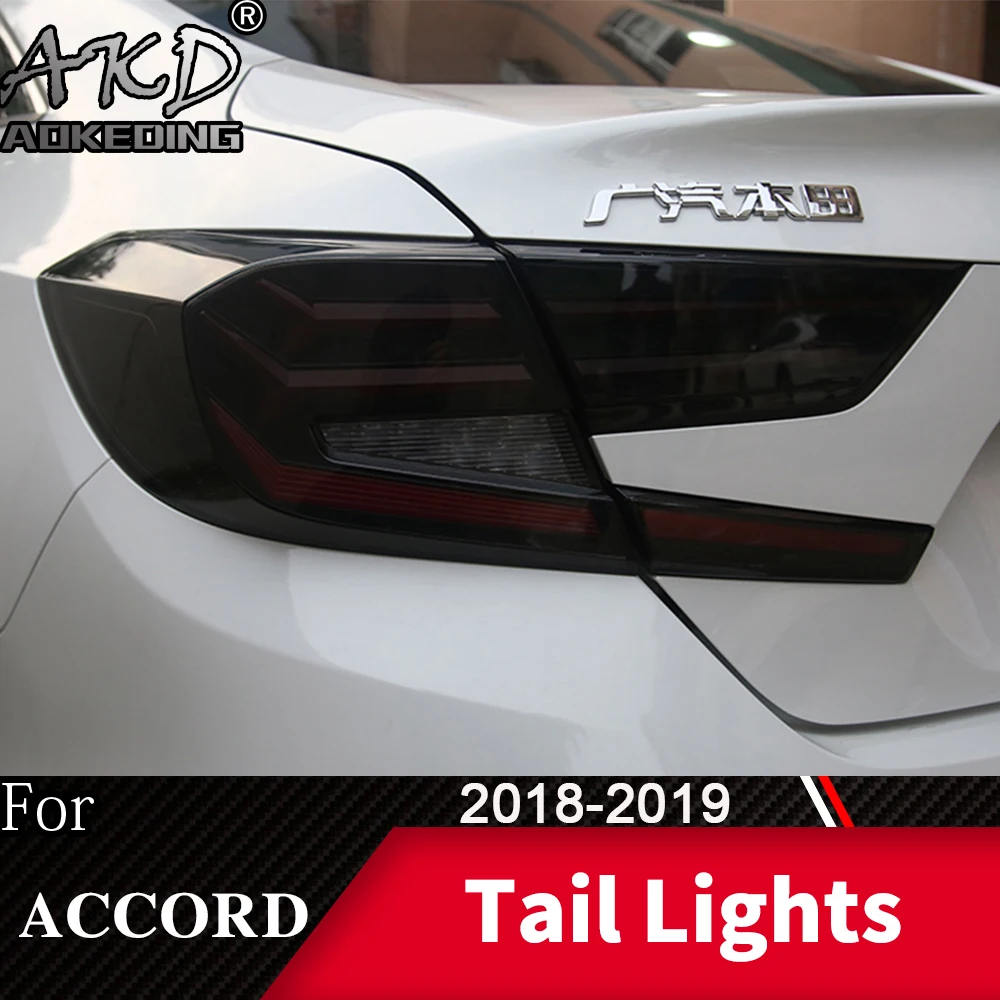 Задний фонарь для автомобиля HONDA ACCORD- светодиодный задние фары, противотуманные фары Дневные ходовые огни DRL Тюнинг автомобилей Автомобильные аксессуары