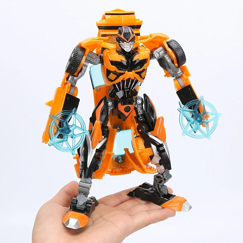 Игрушки Трансформеры Bumblebee Optimus prime Ironhide 19 см робот трансформер с храповым