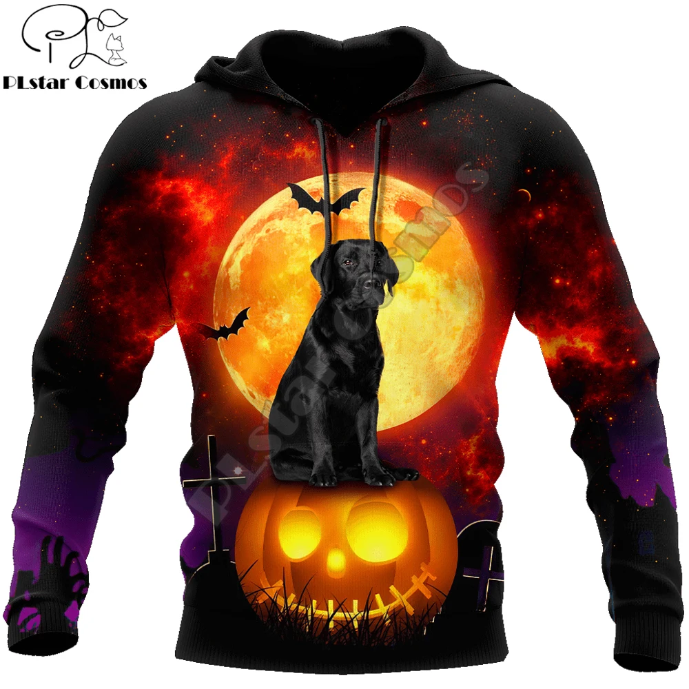 Halloween Love Labrador 3d All Over Printed Autumn Men Hoodies Unisex Casual Pullovers Zip Hoodie Streetwear Tracksuit Dw636 Hoodies Sweatshirts Aliexpress