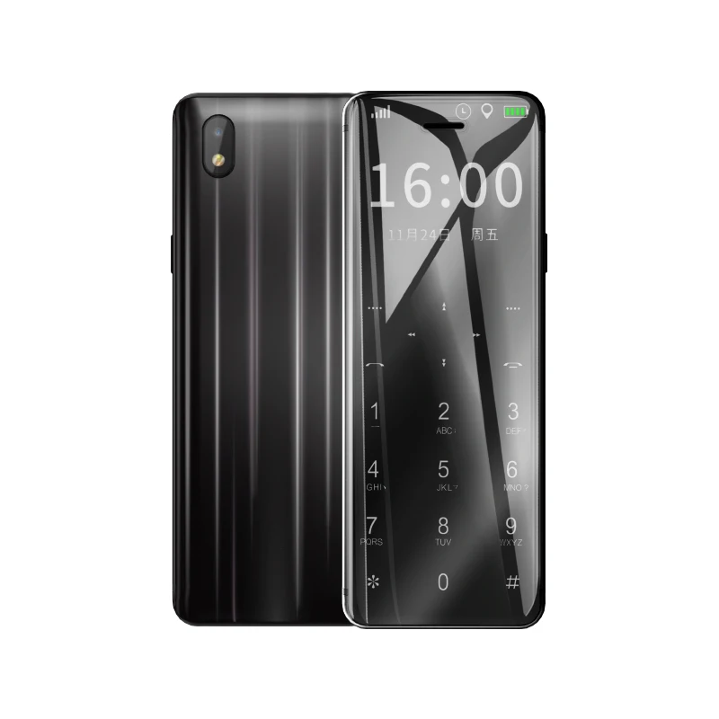 Новейшие ультратонкие мобильные мини телефоны Ulcool V99 с металлическим корпусом