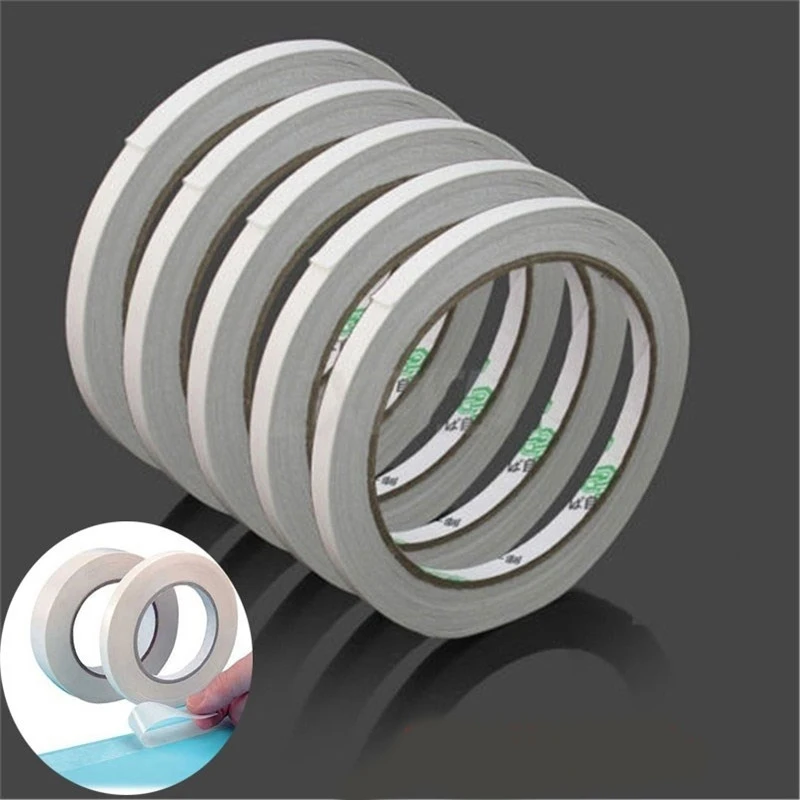 10MDoubleSidedAdhesiveTapeSuperSlimStrongAdhesionWhite