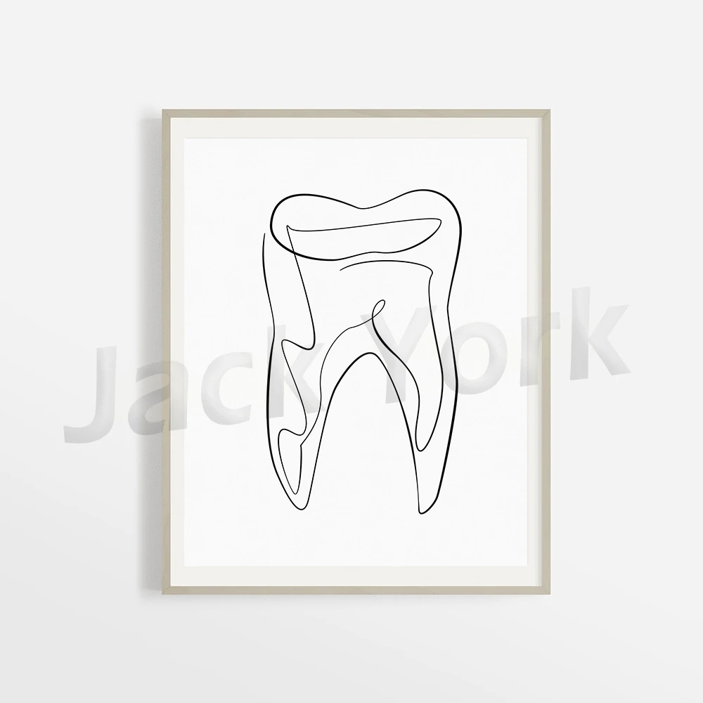 tooth sketch