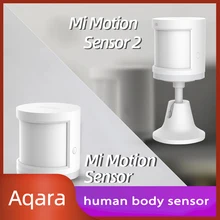 Aqara czujnik ludzkiego ciała ZigBee inteligentne bezpieczeństwo w domu połączenie bezprzewodowe światło oryginalne inteligentne urządzenie dla Xiaomi mijia