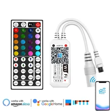 44 IR WiFi Remote LED Strip Light Controller Connector Remotely Sensor for Wall Lamp Wireless 12V RGB Lighting Butt Plug 4 Pins