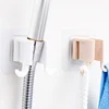1Pcs Portable Shower Head Shelf Shower Head Rack Self Adhesive Plastic No Punch Shower Sprinkler Holder Bathroom Accessories ► Photo 2/5
