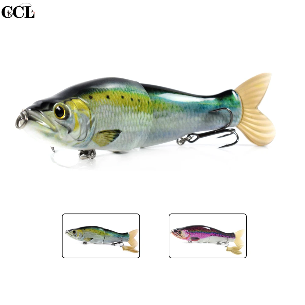 

CCLTBA 14cm 33g Glide Shad Fishing Lures Magnetic System Suspending Soft Tail Hard Wobbler Rattle Slide Swimbait Fishing Bait