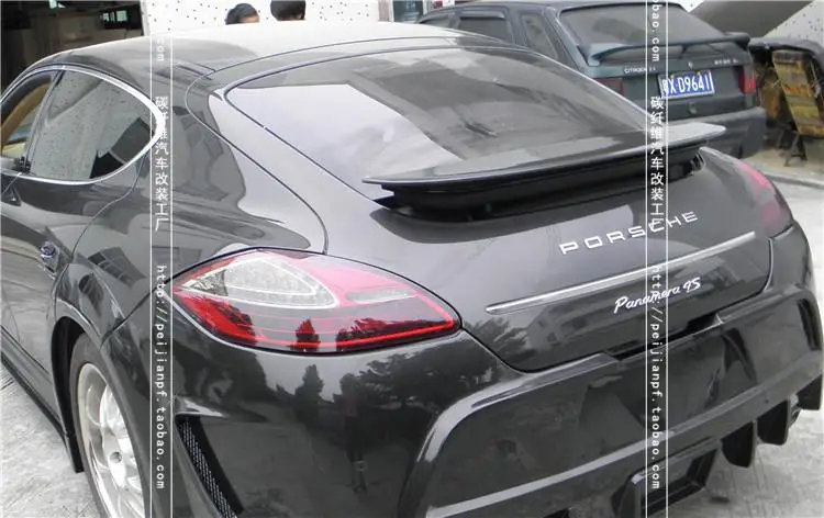 Подходит для Porsche panamera Mansory углеродного волокна задний спойлер заднее крыло