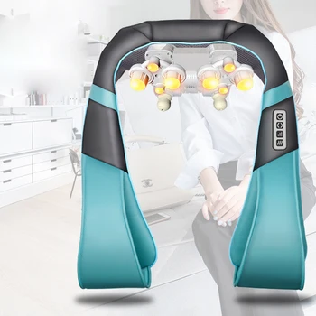 

Kneading cervical vertebra multifunctional massage shawl shoulder waist beating massager