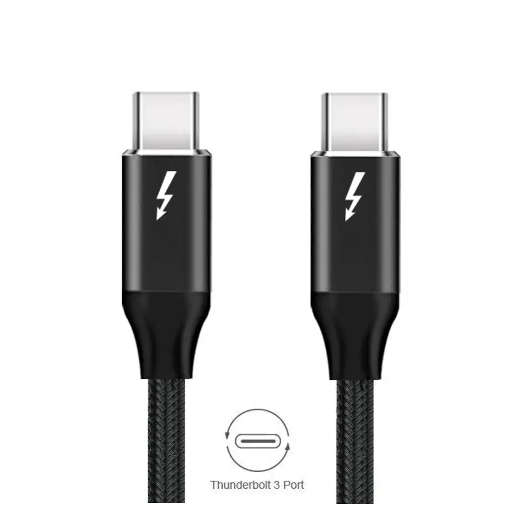 Thunderbolt 3 To Thunderbolt 3 Cable 20gbps 100w, Usbc To Usbc Cord