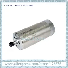24000 кВт Мотор шпинделя с водяным охлаждением ER11 AC220V 188 об/мин деревянный cnc мотор шпинделя 80 мм* мм