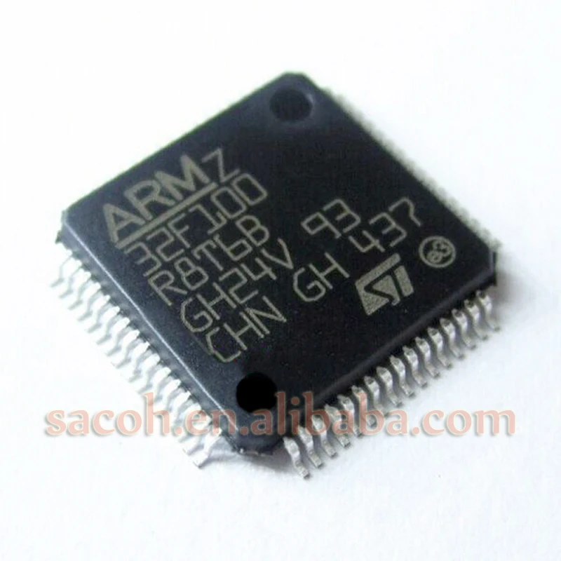 2 шт./Лот новый оригинальный STM32F100R8T6B STM32F100R8T6 или STM32F100R8T7B STM32F100R8T7 портативный