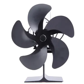 

SF102G Thermal Power Fireplace Heater Five Blades Fireplace Heating Fan Efficient Air Heater Low Noise Fan
