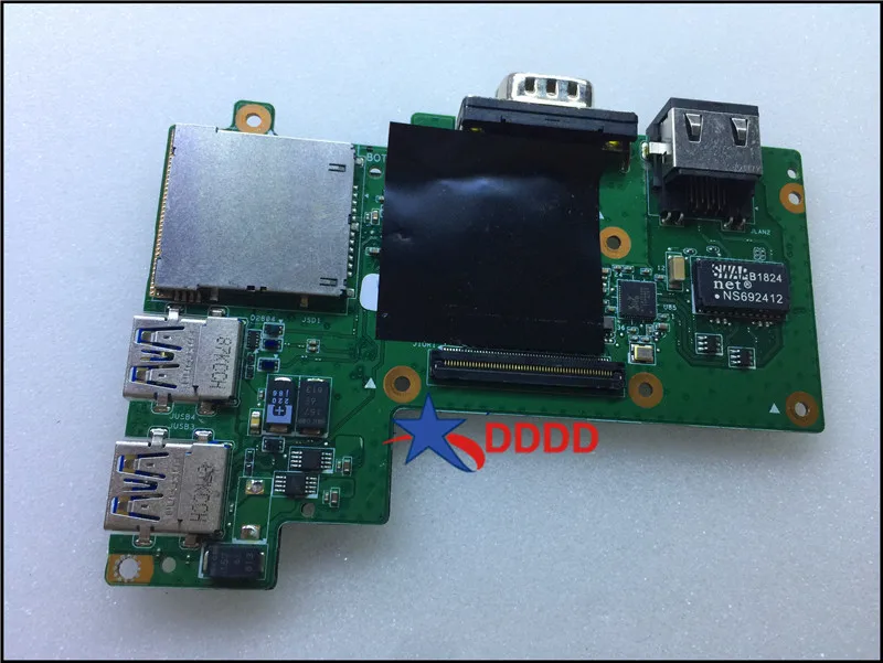 Для Dell 7404 USB VGA сетевая плата Тест ОК