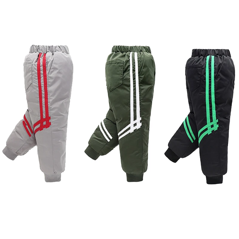 Winter 2019 Teens Girls Boys Down Pants Children High Quality Warm Down Pant Boys Trousers Kids Leggings Teenage Down Ski Pants (3)