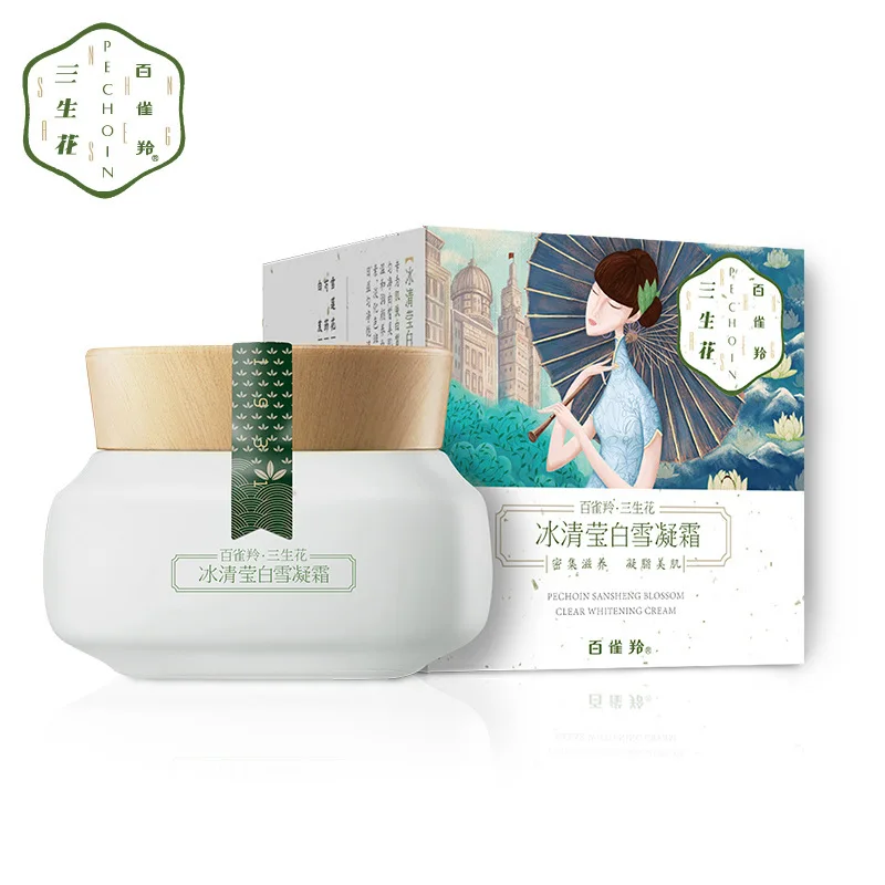 

Birds Gazelle Juniors Flower Ice Glistening Snow Cream Whitening Nourish Essence Cream Moisturizing Lock Water Moisturizing Faci