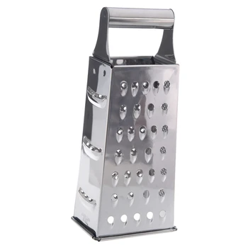 

Stainless Steel 4 Sided Box Grater (Silver)