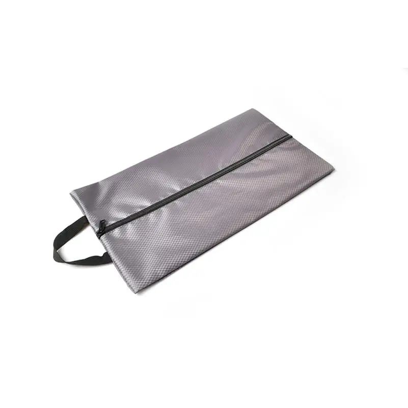 GRAY SHOE BAG Компрессионная Упаковка куб Органайзер для багажа для путешествий складной/для детей/нейлон/для женщин/для мужчин/Набор/для женщин/большой/водонепроницаемый/Органайзер для путешествий - Цвет: GRAY SHOE BAG