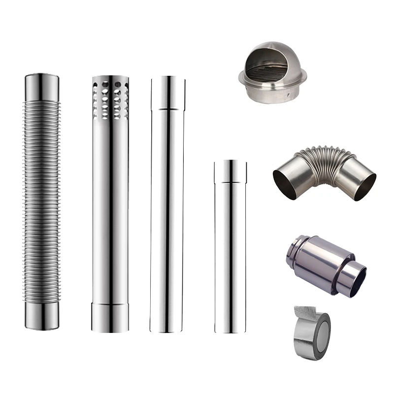 Danchel Outdoor Stainless Steel Pipe For Stove Tent Accessories