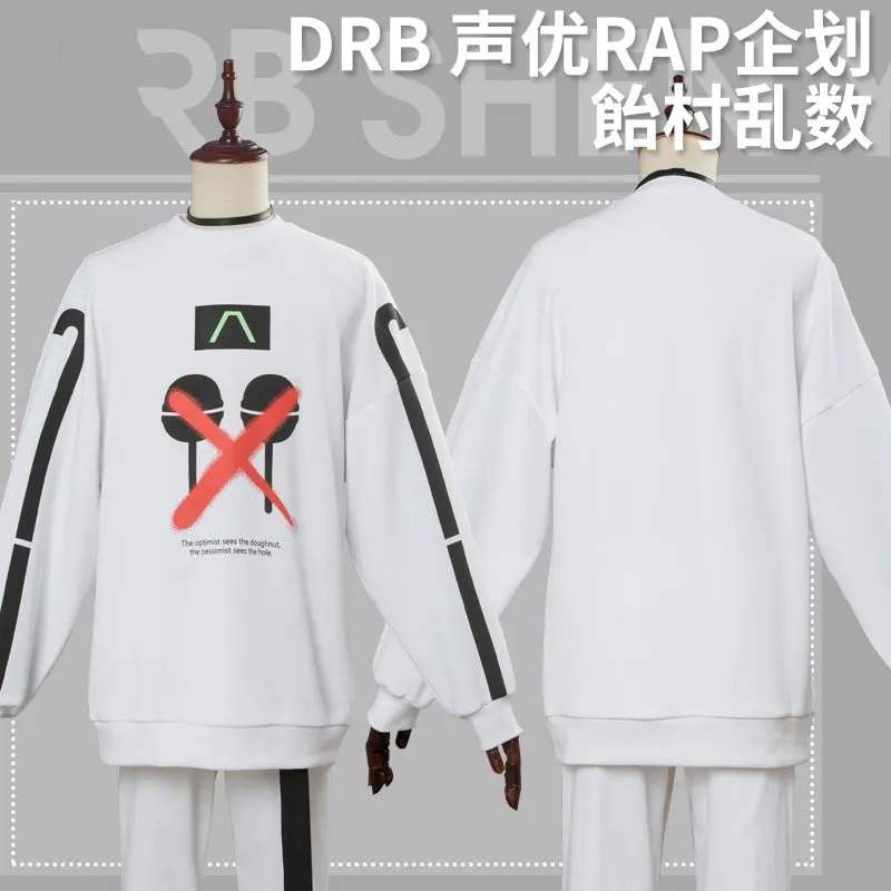 [Предварительная продажа] белая толстовка с капюшоном из аниме Division Rap Battle The Dirty