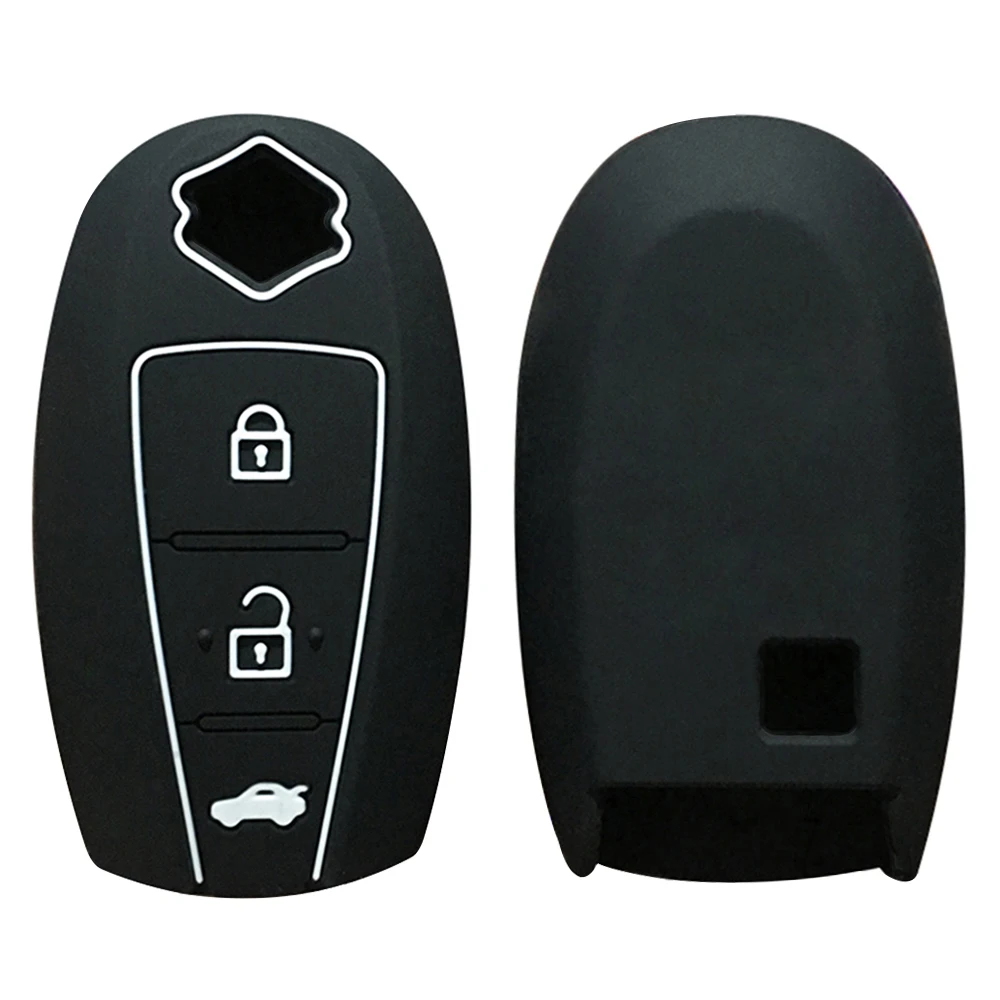 Silicone Key Fob Cover Case Hood Protect Holder for SUZUKI Swift Sport SX4 SCORSS Grand Vitara Remote Car Accessori | Автомобили и