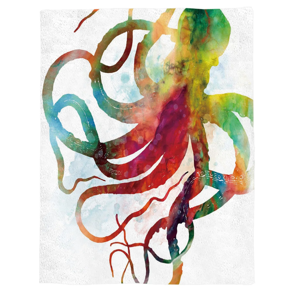 Красочное одеяло Cthulhu с осьминогом, покрывало для кровати, Фланелевое флисовое покрывало для путешествий, покрывало, прочное мягкое теплое одеяло для дома и зала, s