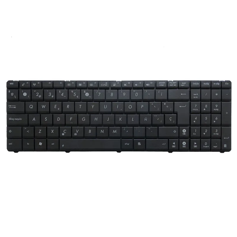 Spanish Laptop Keyboard for ASUS NSK-UGC0R NSK-UM0SU OKNO-E02RU02 SG-32900-XAA V090546AS1 V111446AS1 V118546AS1 V118562AS1 SP Spanish Laptop Keyboard for ASUS NSK-UGC0R NSK-UM0SU OKNO-E02RU02 SG-32900-XAA V090546AS1 V111446AS1 V118546AS1 V118562AS1 SP