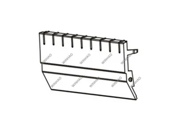 

original working 105934-025 Front cover (bezel) for GK420D barcode printer