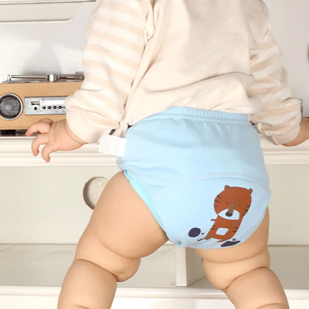 LOOZYKIT Breathable Baby Diapers Cover Reusable Toddler Cloth Diaper Nappy Kids Waterproof Training Pants Infant Children Shorts | Мать и