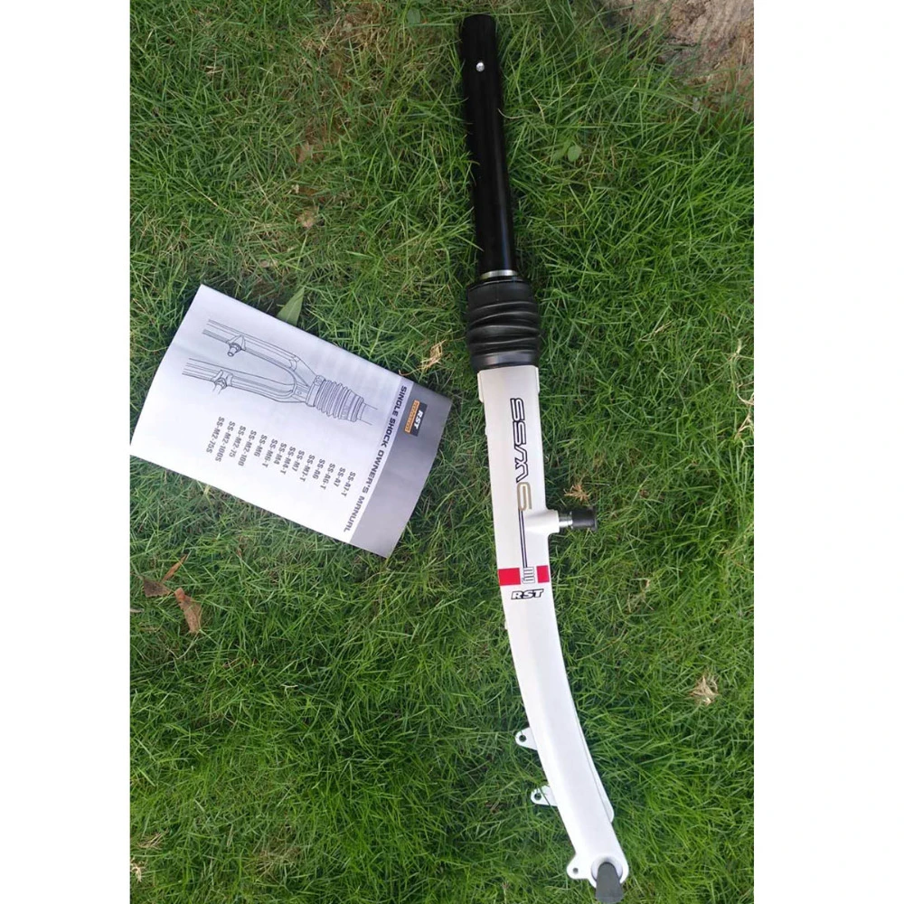 Rst 26" Mtb Single Shock Suspension Fork Rigid 1 1/8" 28.6mm V Disc