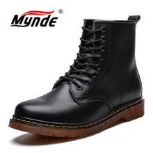 Новые брендовые кожаные ботильоны; сезон осень-зима; мужские ботинки; модные ботинки в байкерском стиле; уличные рабочие зимние ботинки; мужская обувь