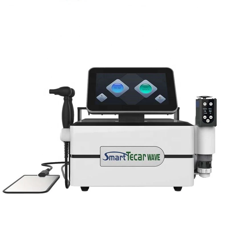 Sollievo Dal Dolore Professionale Ems Stimolazione Muscolare Elettrica Shock Wave 3 In 1 Smart Tecar Macchina Ad Onde D'Urto Ret Cet Ed Trattamento