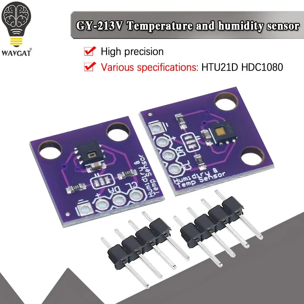 IIC I2C GY-213 GY-213V-SHT20 SHT20 HDC1080 модуль датчика измерения температуры и влажности