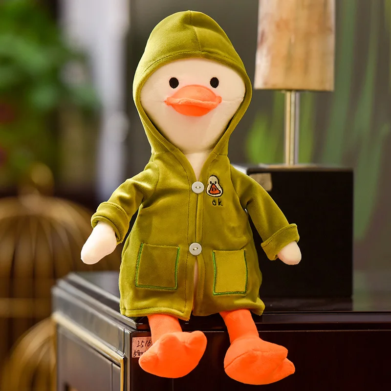 

Explosive Dressed Duck Down Toys Cute Duck Duck Doll Girl Sleeping Pillow Gifts for Children's Day With Lepininglys