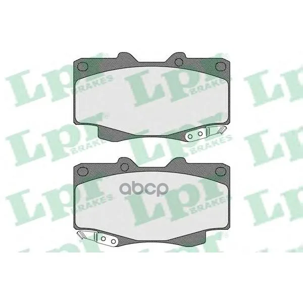 Колодки Тормозные Toyota Hilux Iii 05- Передние Lpr 05p1610 Lpr арт. 05P1610