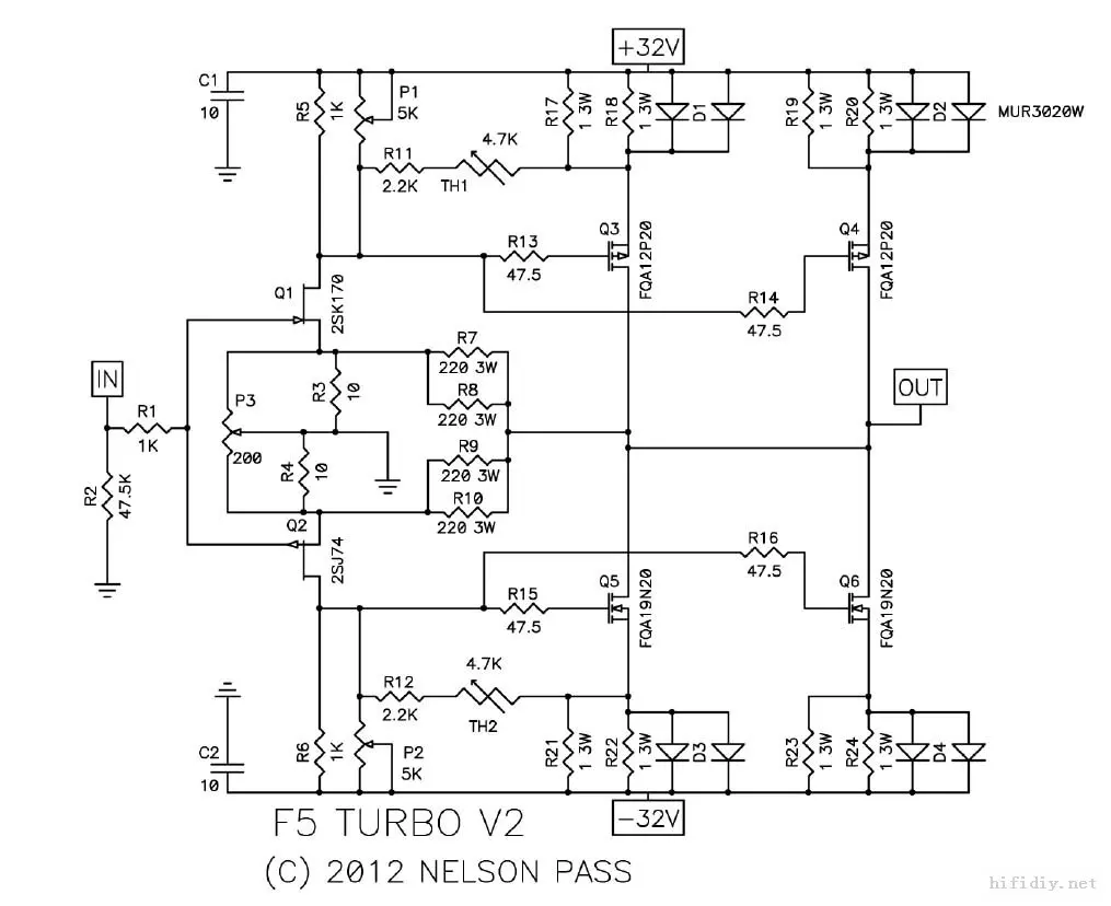 Усилитель нельсона пасса схема