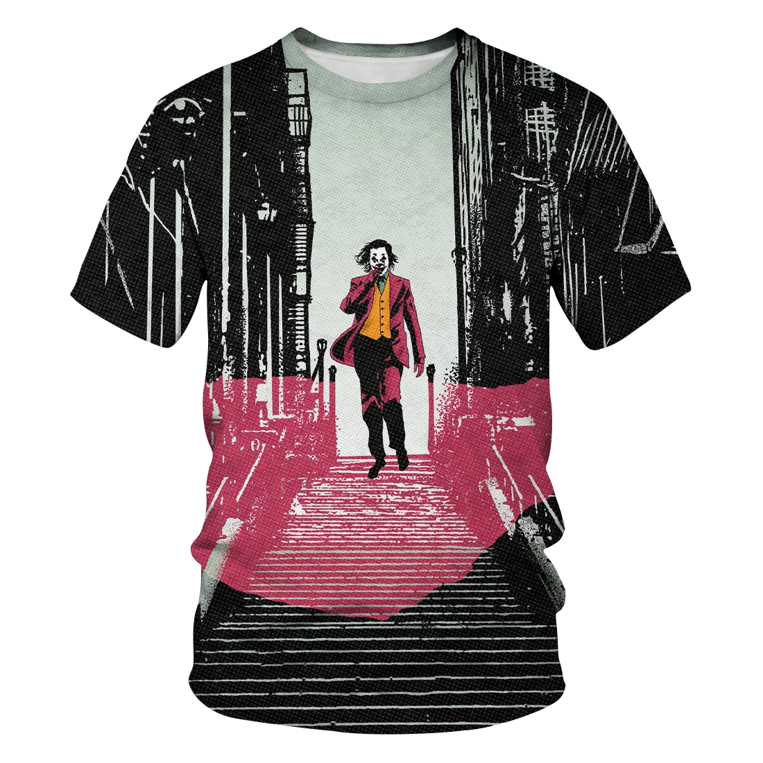 Joker Be reborn 2020 new the 3d t shirt funny comics character joker with poker t-shirt summer harajuku style tees | Мужская одежда