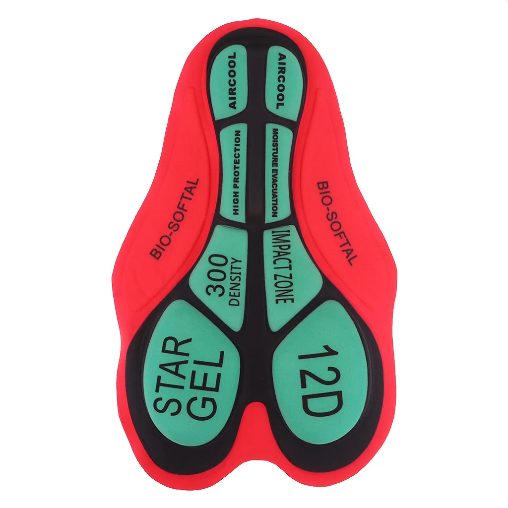 2pcs Bicycle Bike Underwear Shortie Shorts Pants Cushion Pad Replacement 12D Cycling Equipment