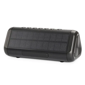 

Bass IPX5 Splash-Proof Handsfree Solar Powered Multi-function Stereo Wireless Bluetooth Speaker Outdoor Activities 5000 MAh