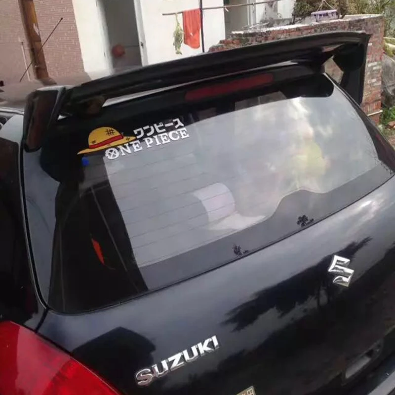 Для Suzuki Alto 2005-2015 ABS пластик Неокрашенный задний Багажник крыло спойлер