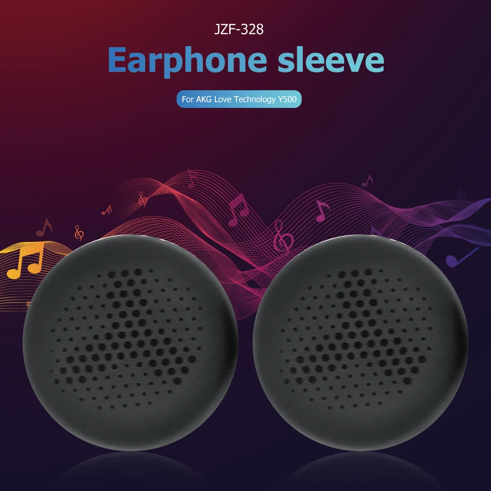 Wireless Wired Headphone Accessories Soft Protein Leather Earpads Ear Cushion Replacement for AKG Y500 Headphones