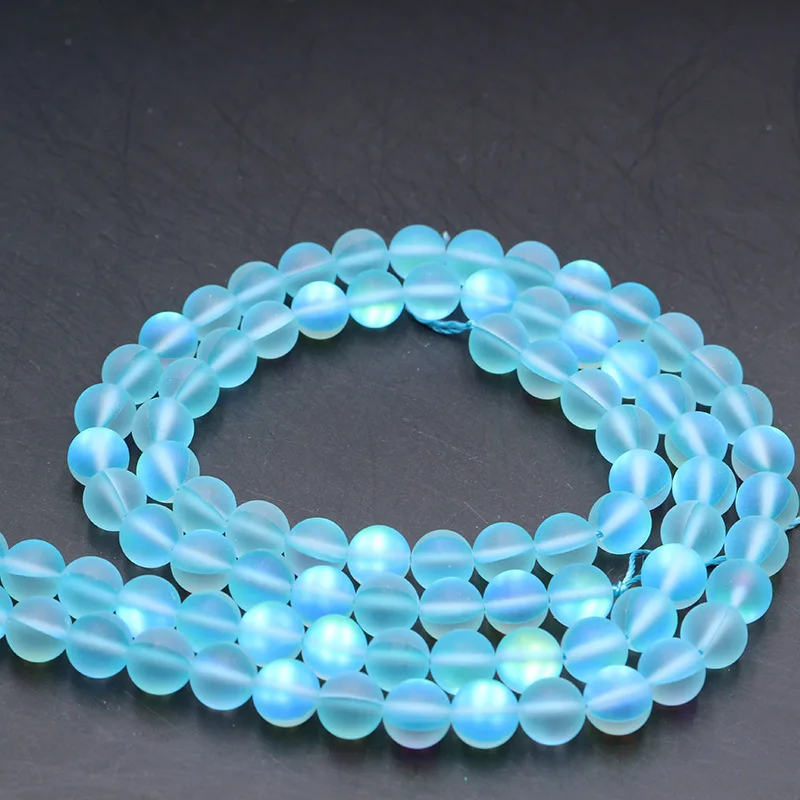 Mermaid Stone Synthetic Moonstone Beads  Gemstone Wholesale – Intrinsic  Trading