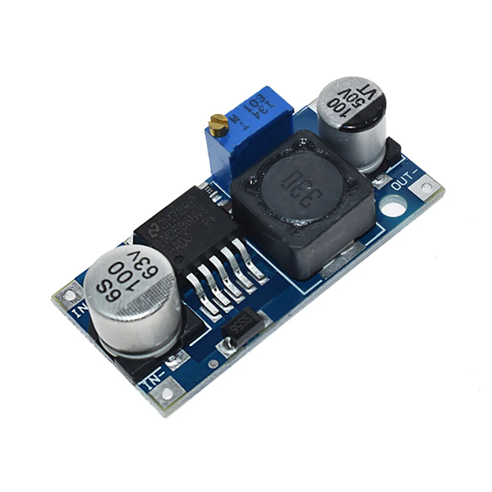 1 шт. 3A Регулируемый DCDC LM2596 LM2596S вход 4 V-35 V Выход 1,23 V-30 В постоянного тока dc понижающий Питание Регулятор модуль